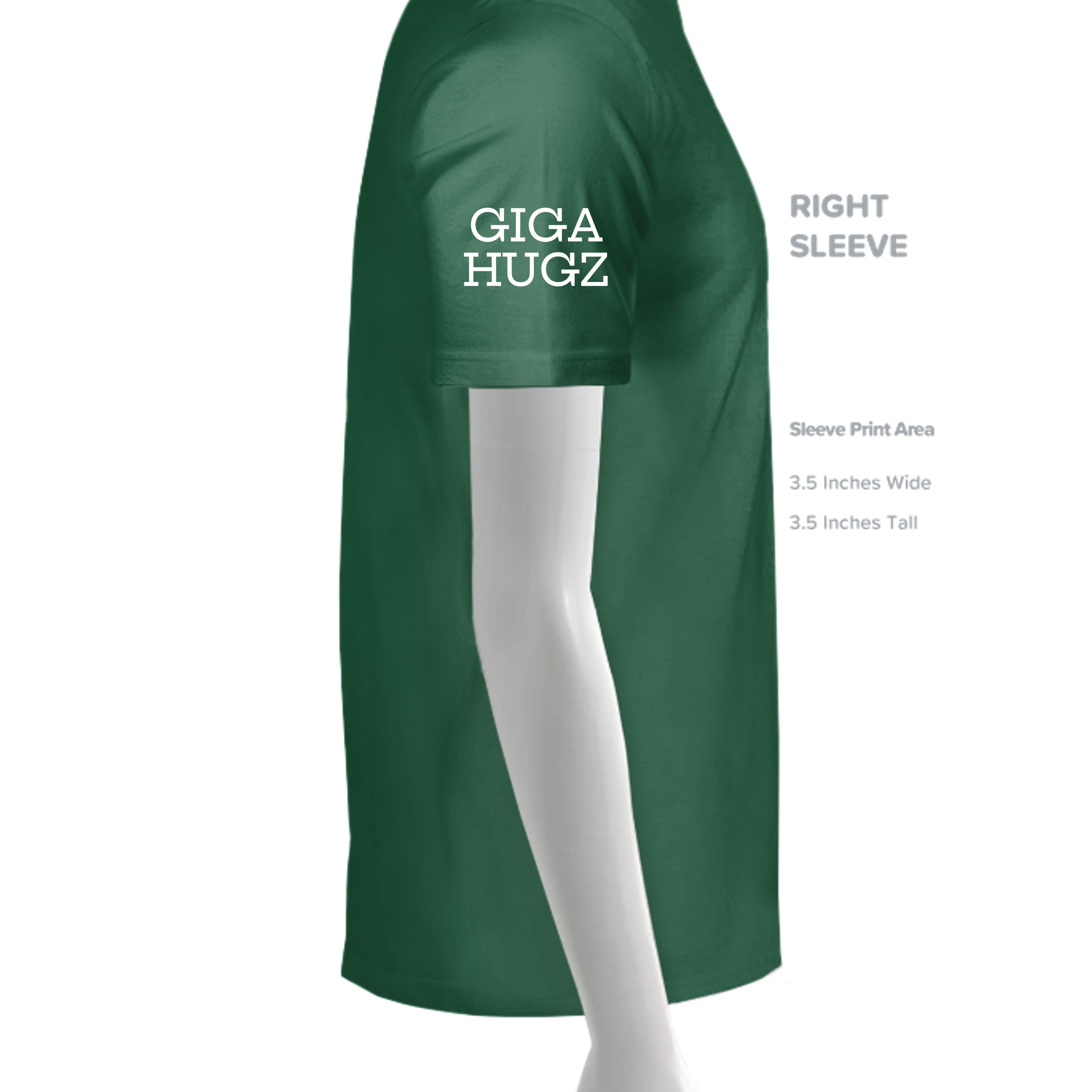 Fan Dark Green - G640 - SLEEVE_RIGHT