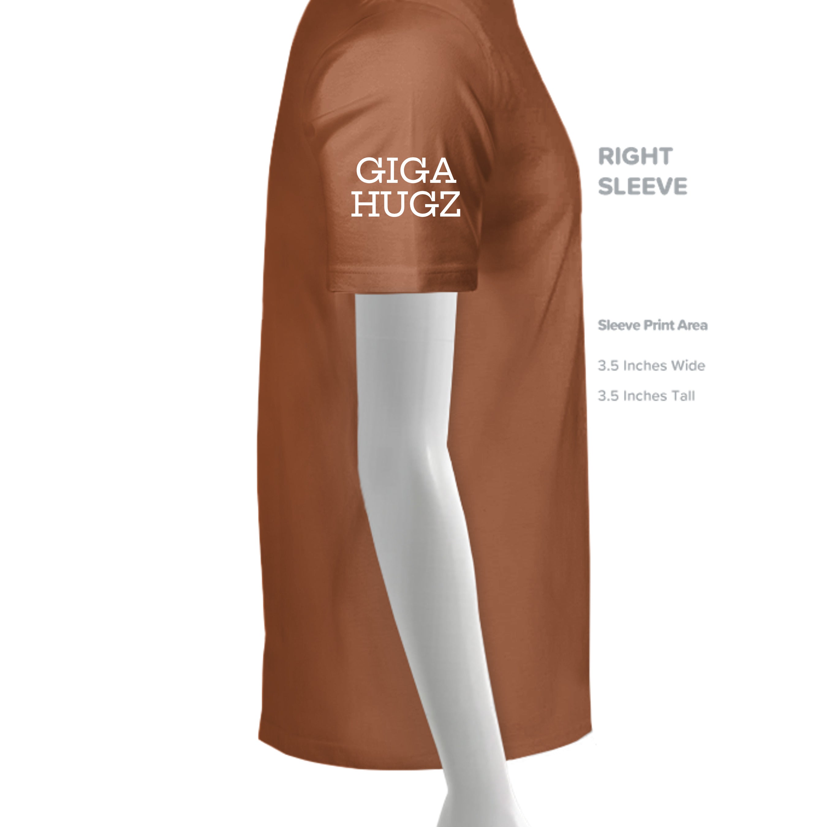 Fan Texas Orange - G640 - SLEEVE_RIGHT